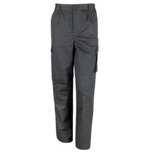 Result Unisex Work-Guard Windproof Action Trousers / Workwear / Black